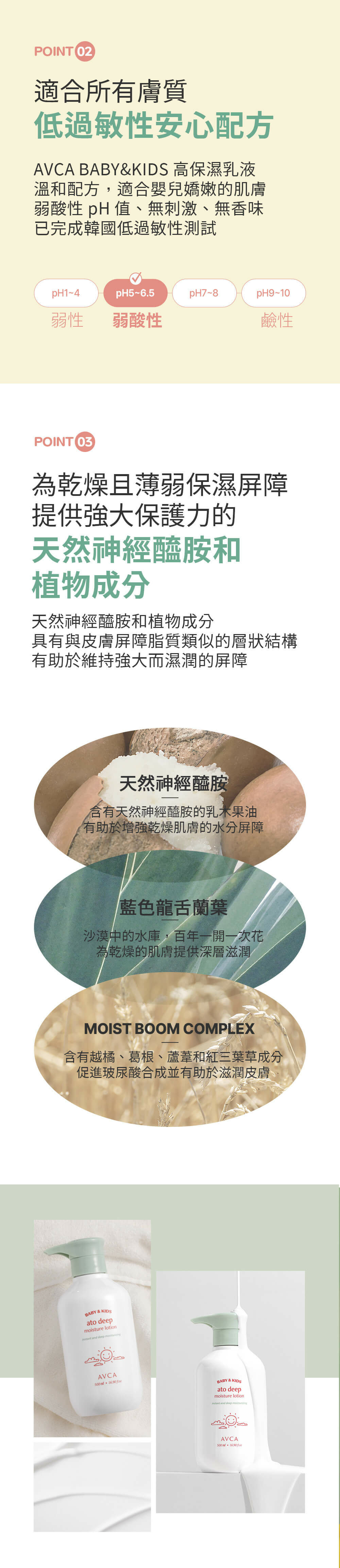 AVCA 嬰幼兒專用高保濕乳液