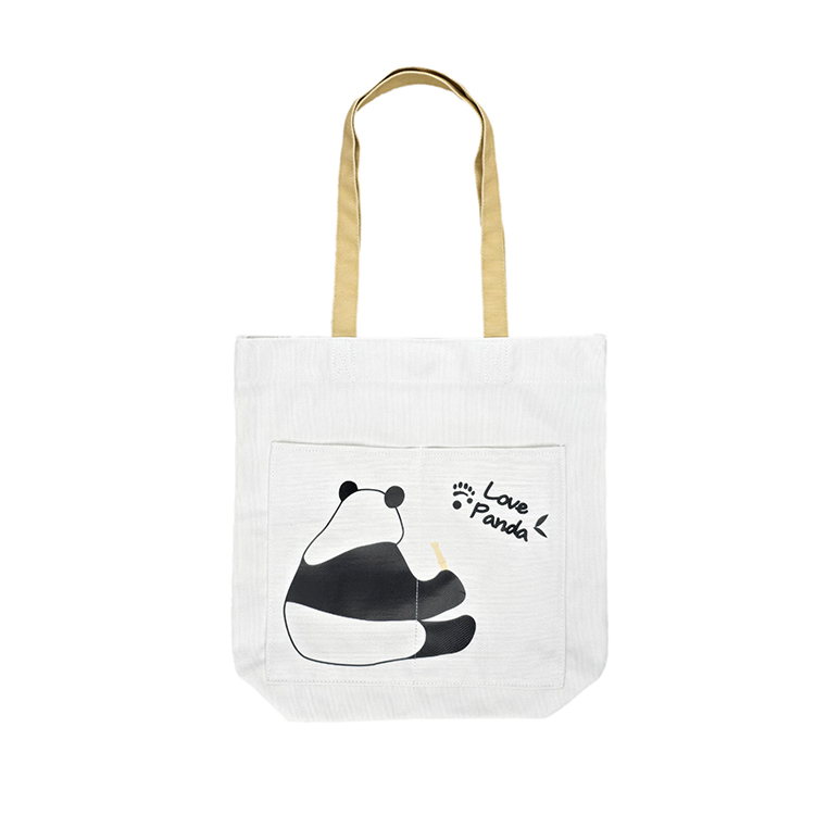 Panda With Bamboo Tote Bag