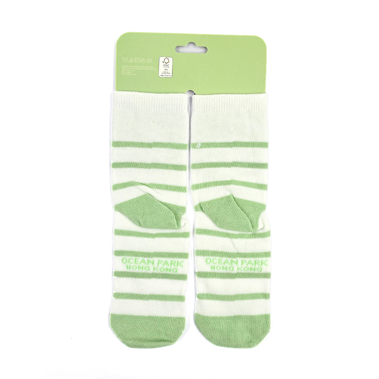 Panda Stripes Kids Socks