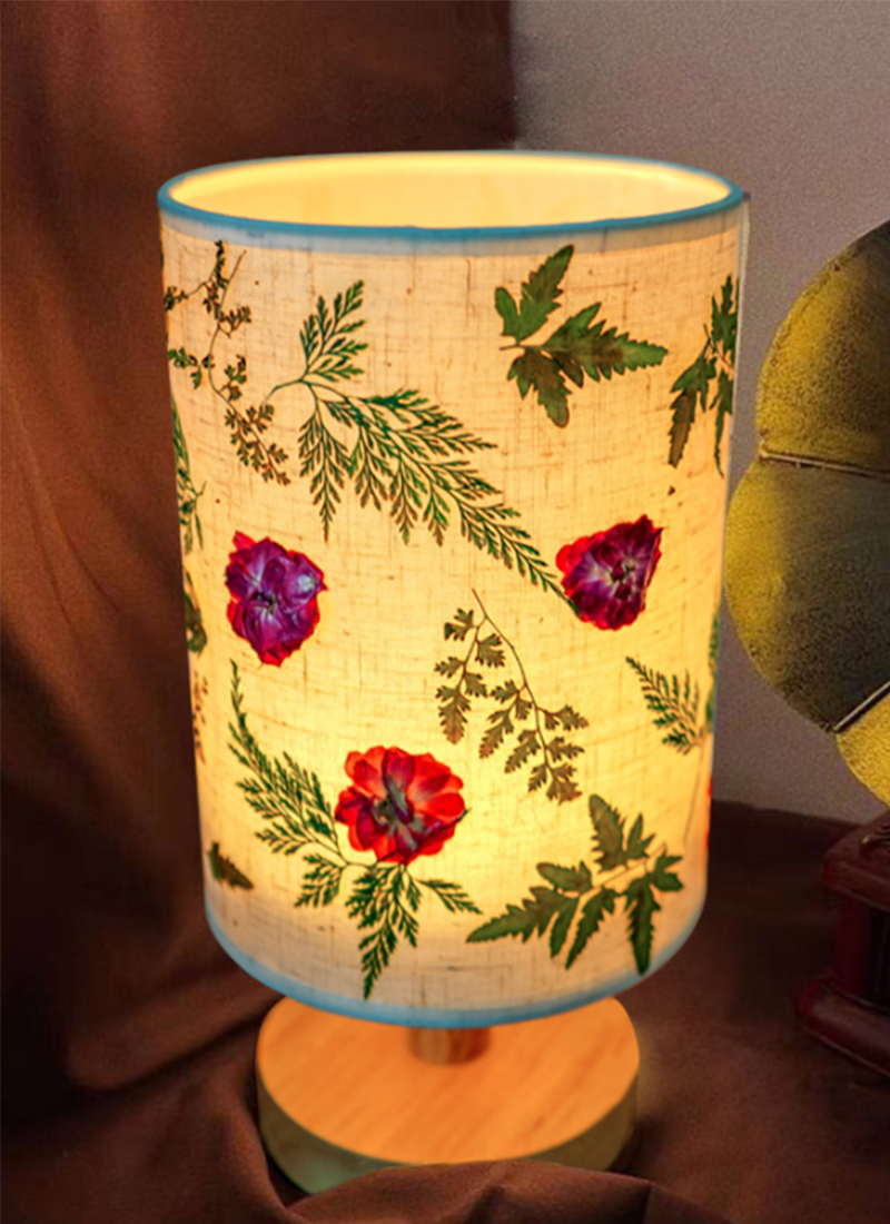 母親節DIY手工植物乾燥花小夜燈材料包 MD5583