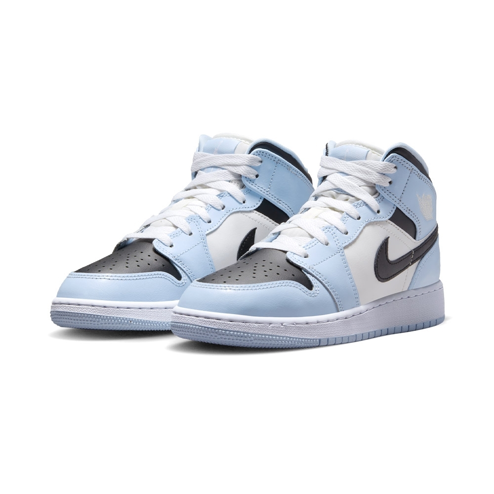 Air Jordan 1 Mid Ice Blue 冰塊藍 高筒 休閒鞋 555112-401