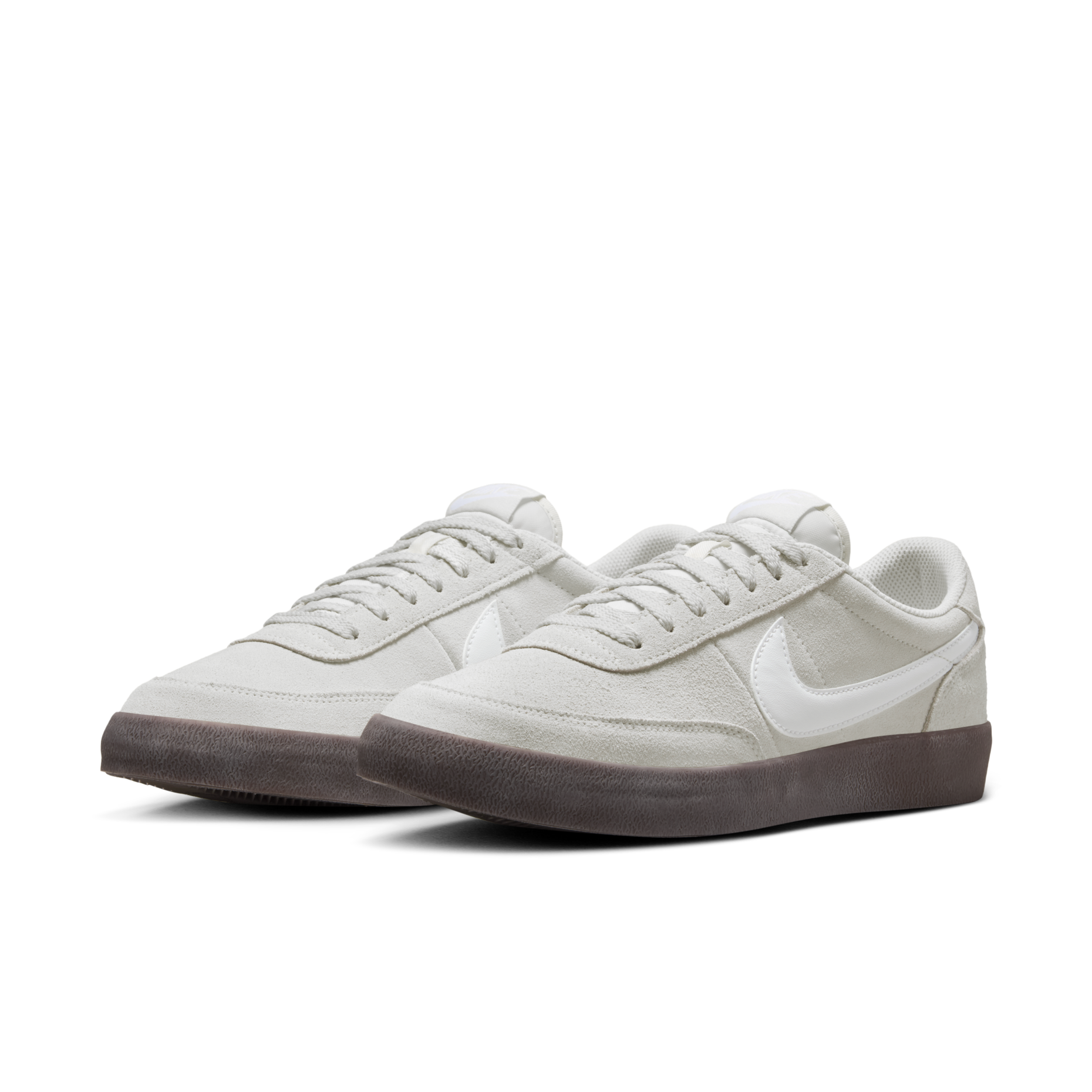 男鞋 NIKE KILLSHOT 2 'Pale Ivory Gum' 灰白 麂皮 膠底 低筒 復古休閒鞋【FQ8903-100】