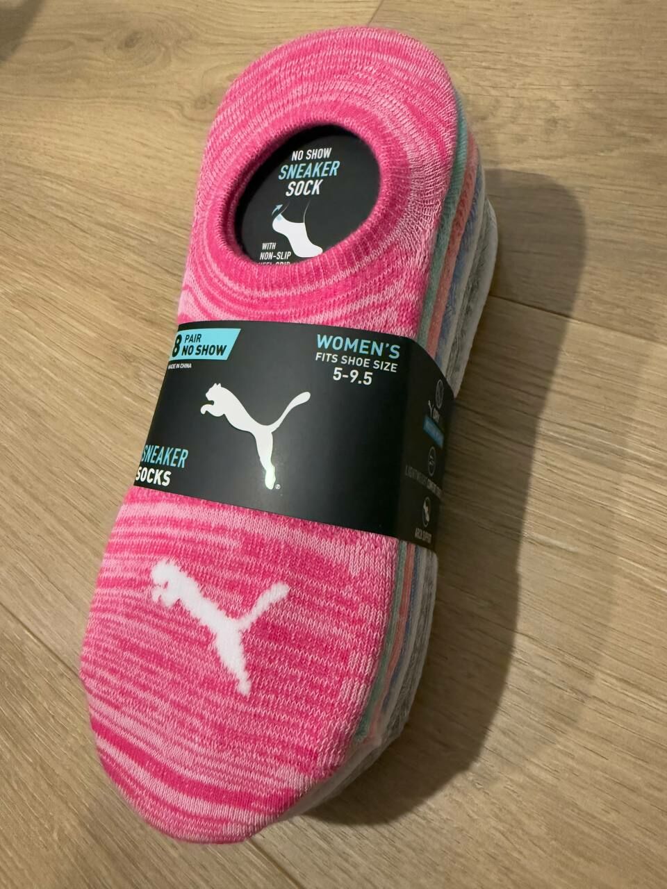 [U] USW PUMA LADIE'S SNEAKER LINER SOCKS,MULTI, 88822107998 (UZZ177)