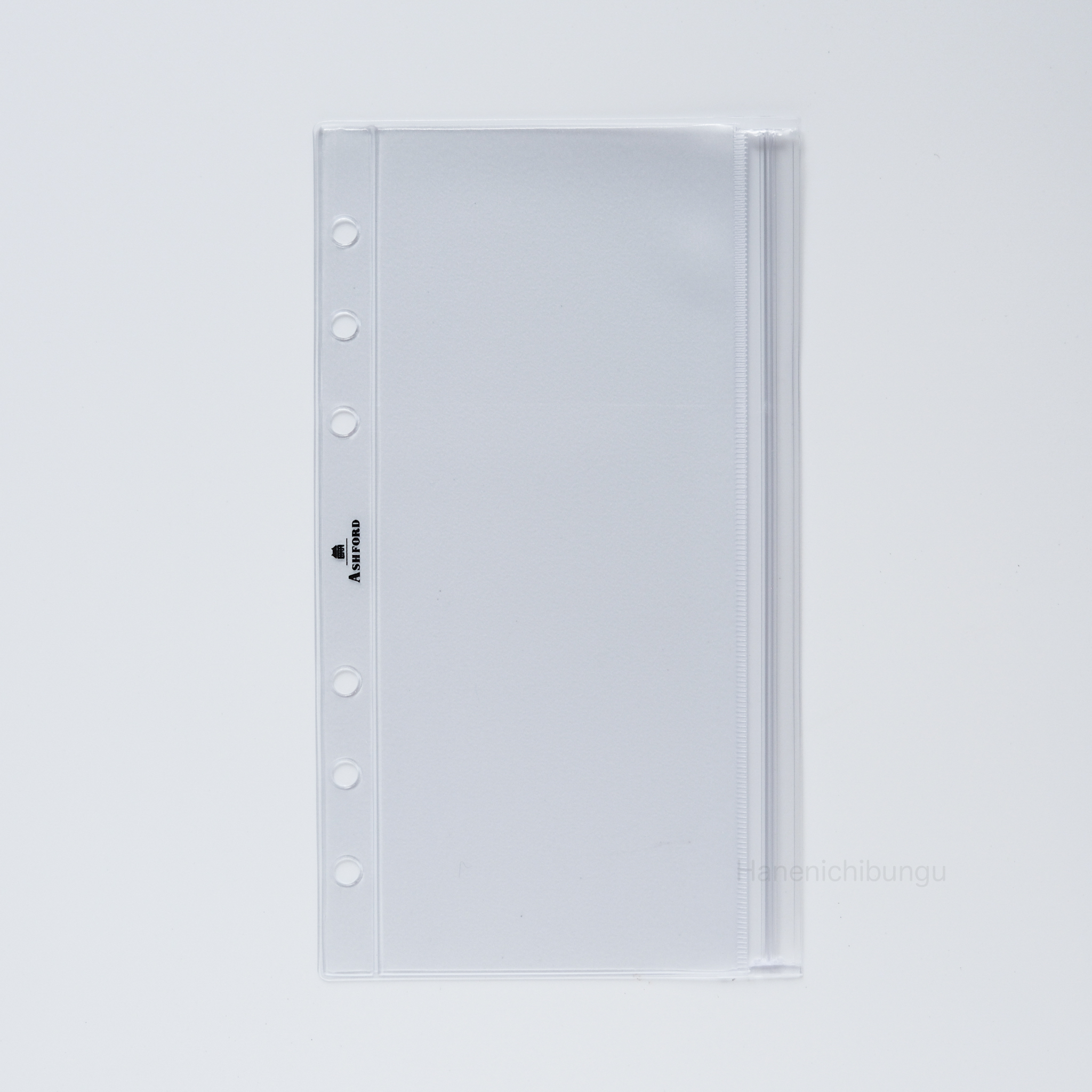 BIBLE 透明 收納夾 夾鏈式｜ASHFORD 日本