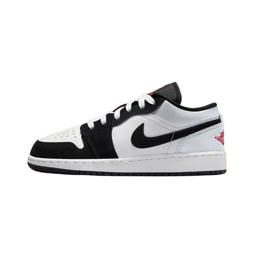 Air Jordan 1 Low Panda Toe 白銀黑 AJ1 反光 熊貓 GS 大童鞋 休閒鞋 HF3188-106