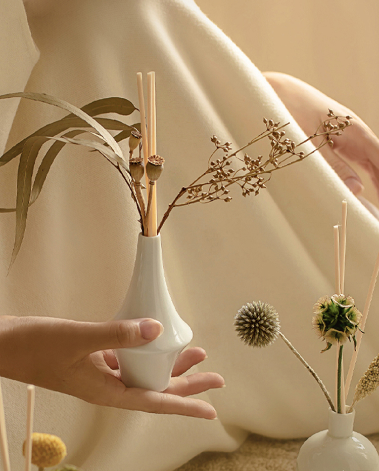 陶瓷花樽花藝香氛