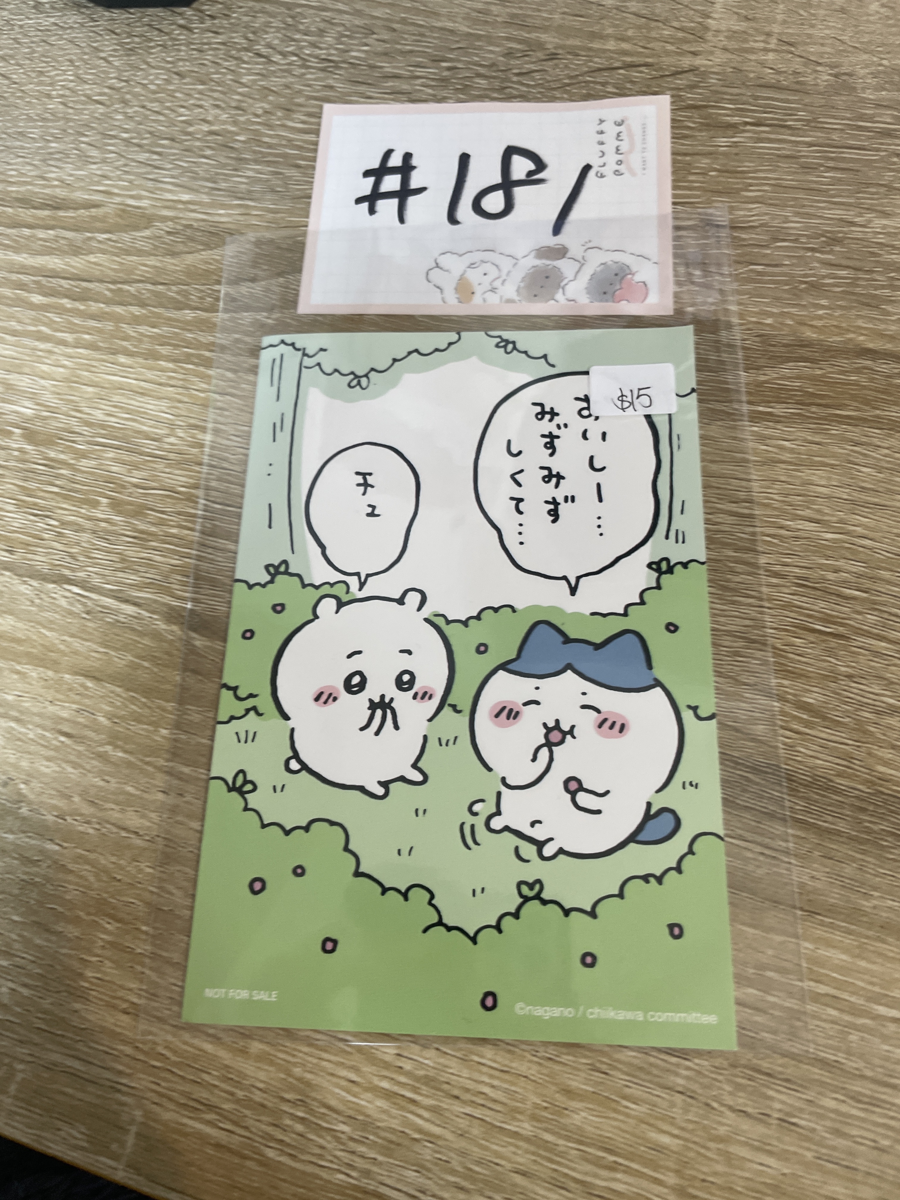 CHIIKAWA 明信片   #181