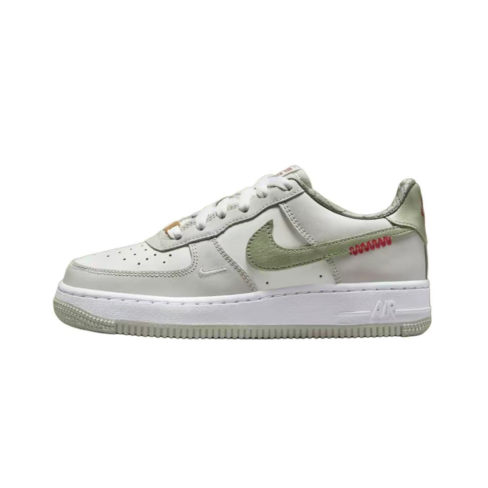 Nike Air Force 1 Low Year of the Snake 蛇年白綠 GS 大童 休閒鞋 HV6000-131