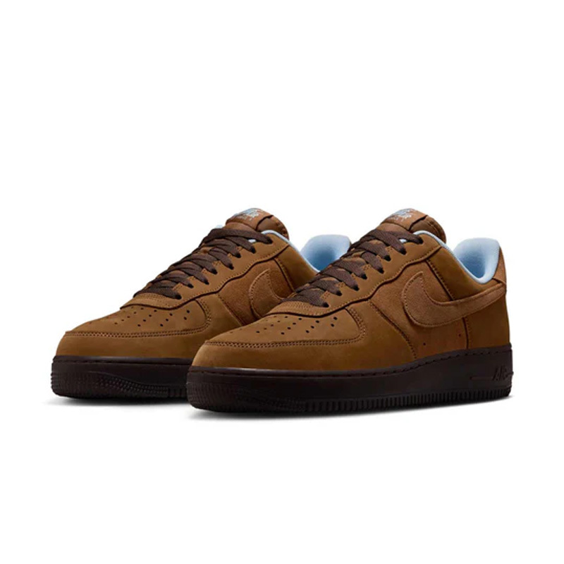 Nike Air Force 1 "Light British Tan" 深咖啡 麂皮 男鞋 IB4617-222 [台灣現貨]