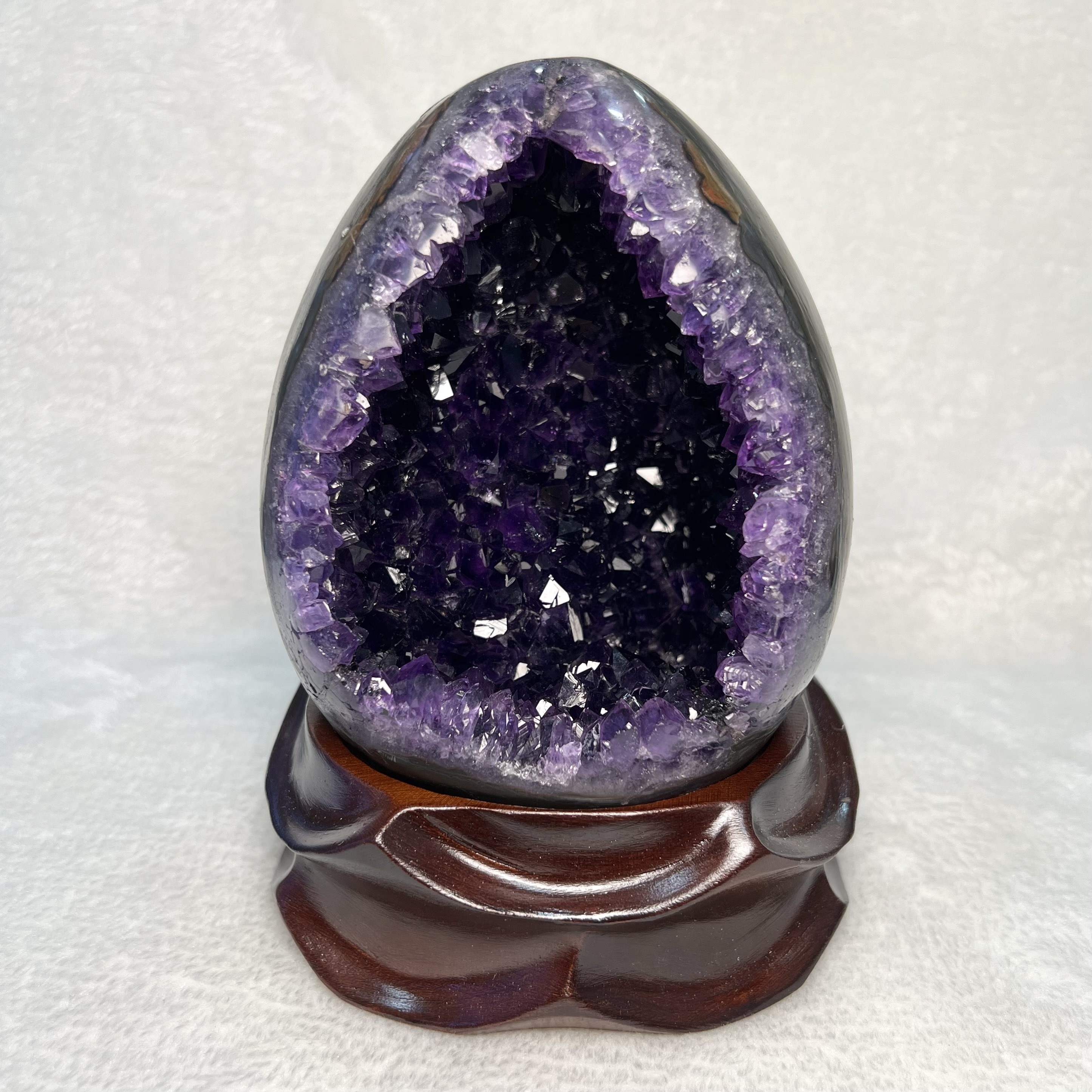 紫晶恐龍蛋 #H643