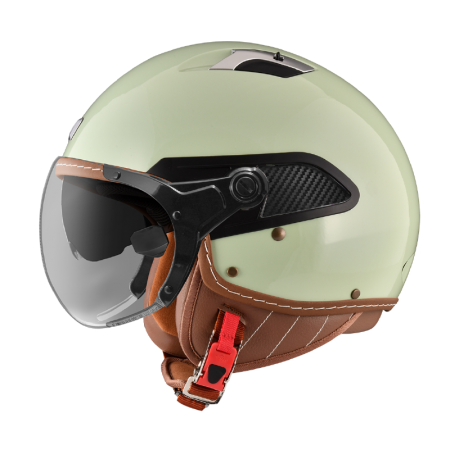 ASTONE CJ300 哈密瓜牛奶 素色 內墨片 3/4罩式帽款