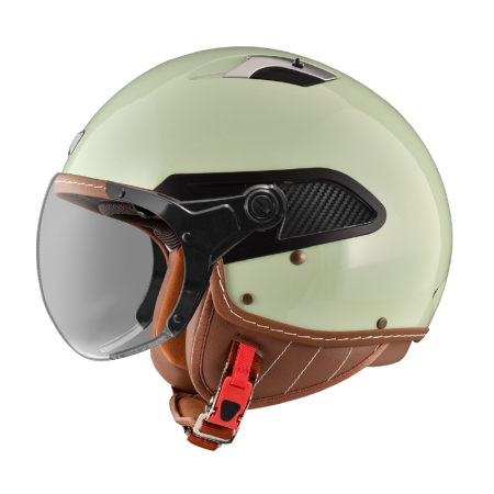 ASTONE CJ300 哈密瓜牛奶 素色 內墨片 3/4罩式帽款