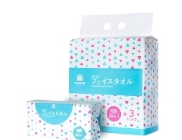 ca17020  DoDoME 抽取式棉柔洗面巾(60片x 3包裝) $58/1 3抽起每抽$53