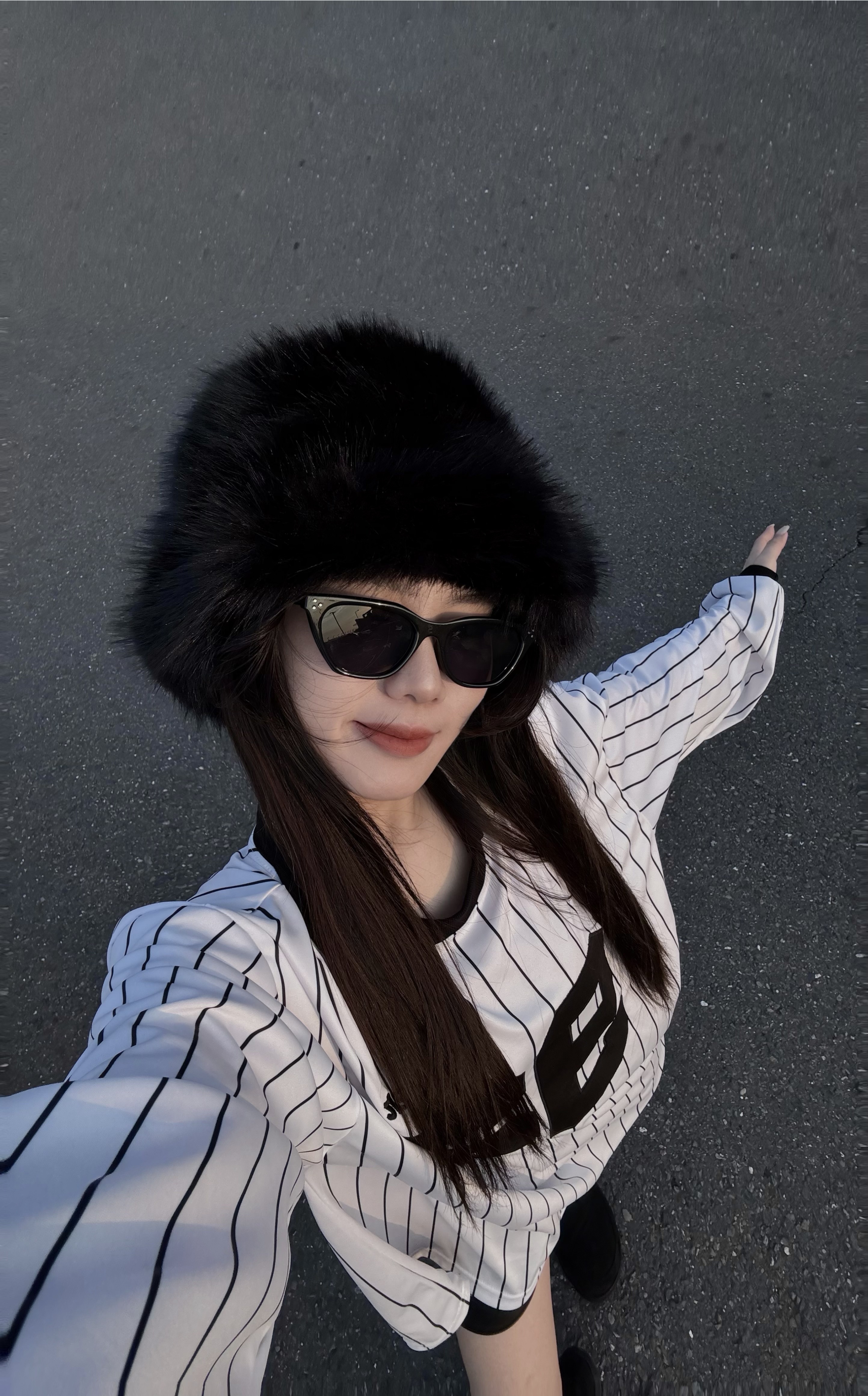 貓眼縮顴骨墨鏡🕶️