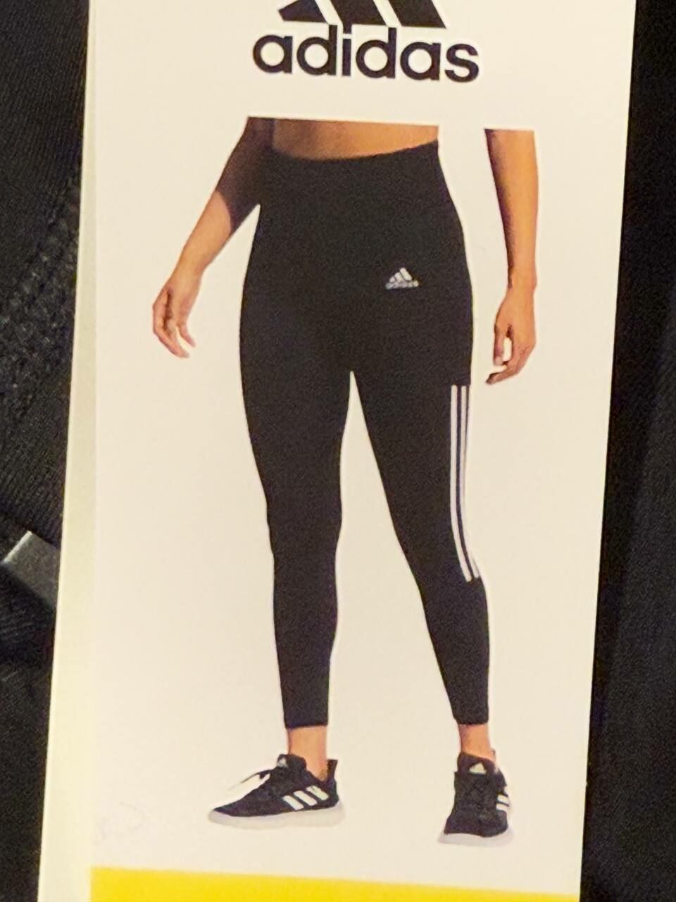 [U] USW ADDIDAS WOMEN'S TEAM SPORT LEGGING,WHITE, 194818746493 (UZZ182)