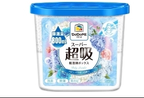 ca17023  超級吸濕盒800mL 香氛系列 (爽身粉)   (800mL x 3個裝)  $25/1套 $79/4套