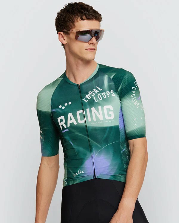 Pedla 男款車衣Local Loops Pro Pursuit 2.0 Jersey Race Pine /松綠