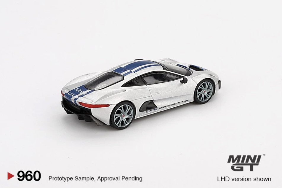 【預訂】Mini GT #960 Jaguar C-X75 Silver