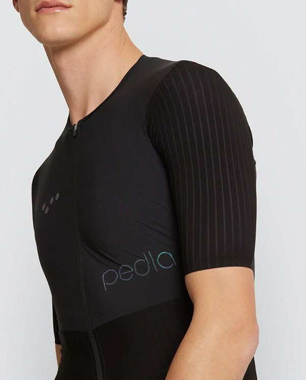 Pedla 男款車衣Pro Velocity Jersey Black /黑