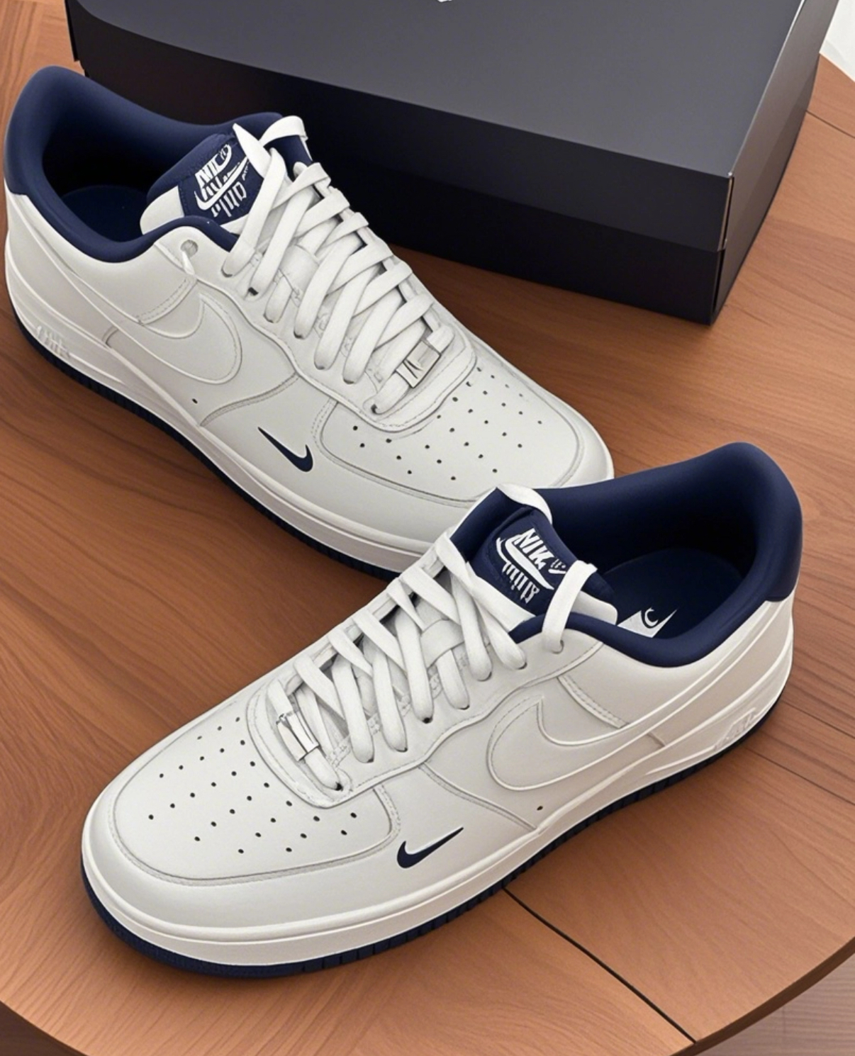 NIKE AIR FORCE 07 LV8 午夜藍 小勾 成人款 大童款 HM9483-001 HF0952-001