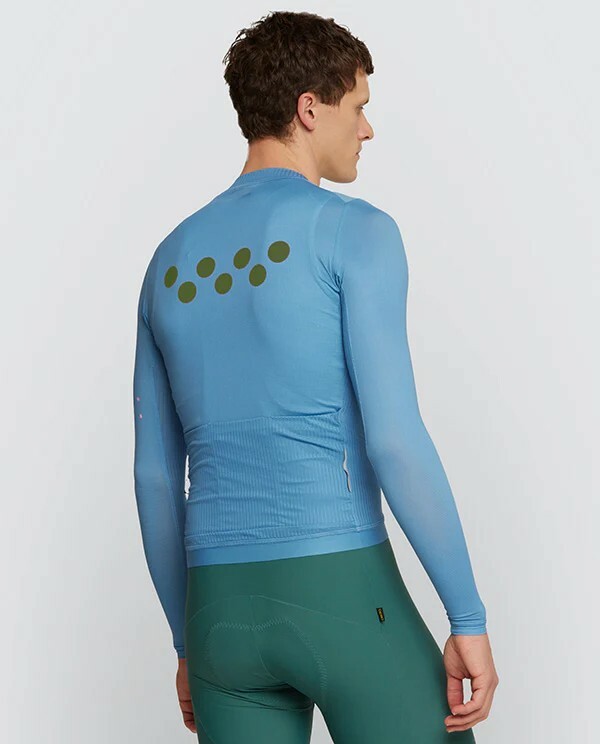 Pedla 男款薄長袖車衣 BOLD Essential Air LS Jersey Slate /藍灰