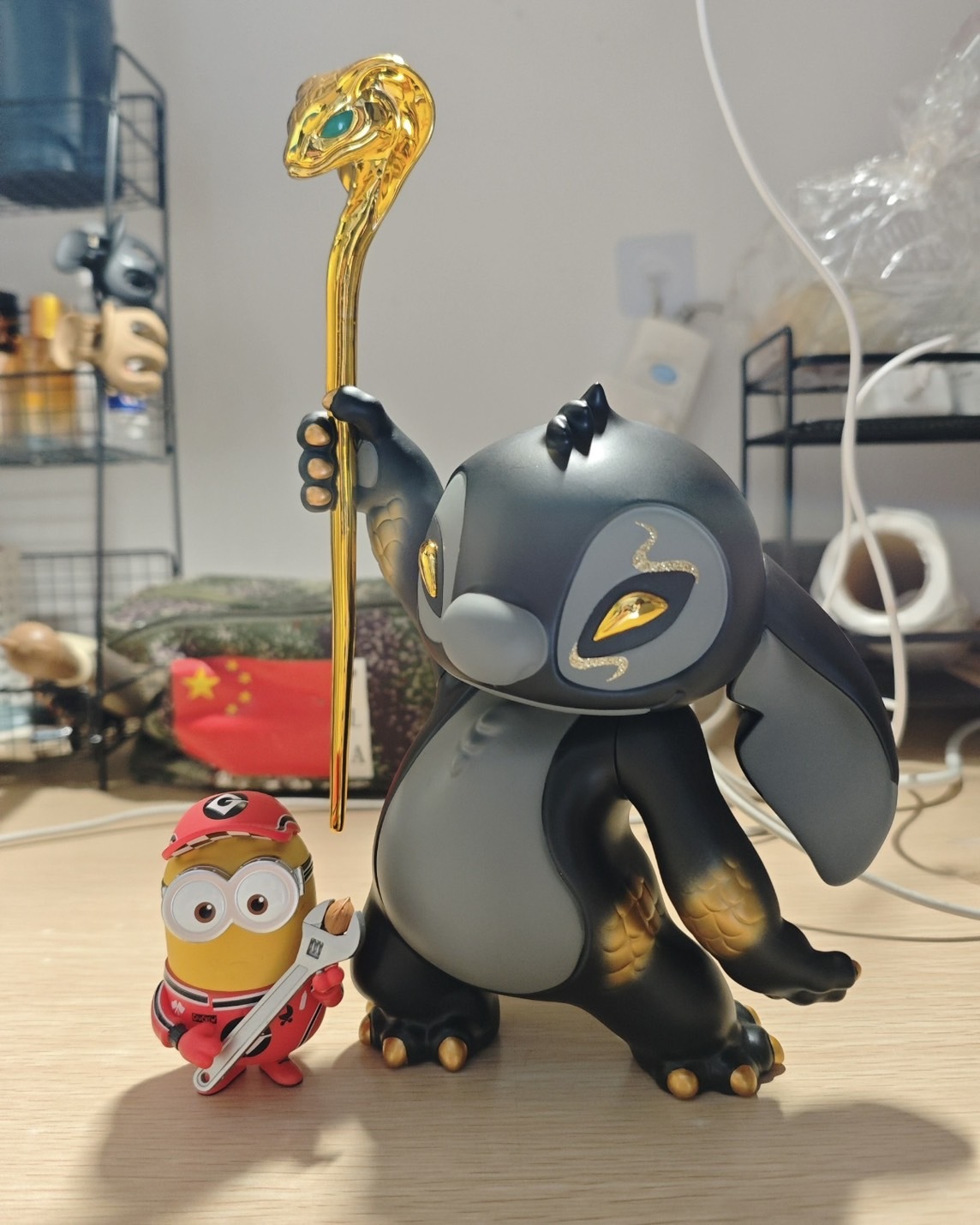 <迪士尼正版授權>全球限量4999隻 蛇年限定史迪奇 鎏金狂潮 十二生肖限定