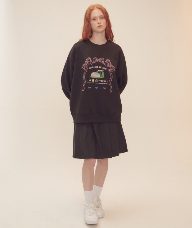 韓國代購 AMBLER 24年新款加絨衛衣AMM1217