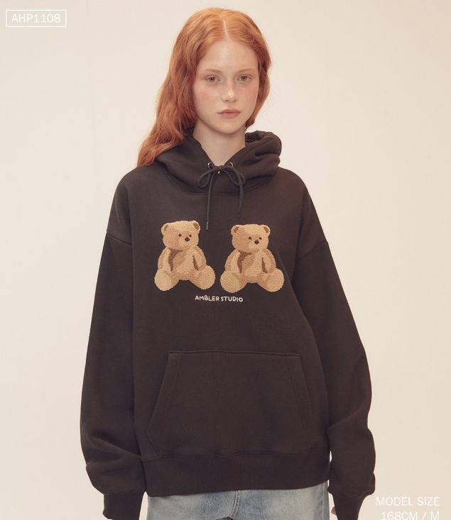 韓國代購 AMBLER特價加絨衛衣AHP1108