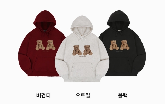 韓國代購 AMBLER特價加絨衛衣AHP1108