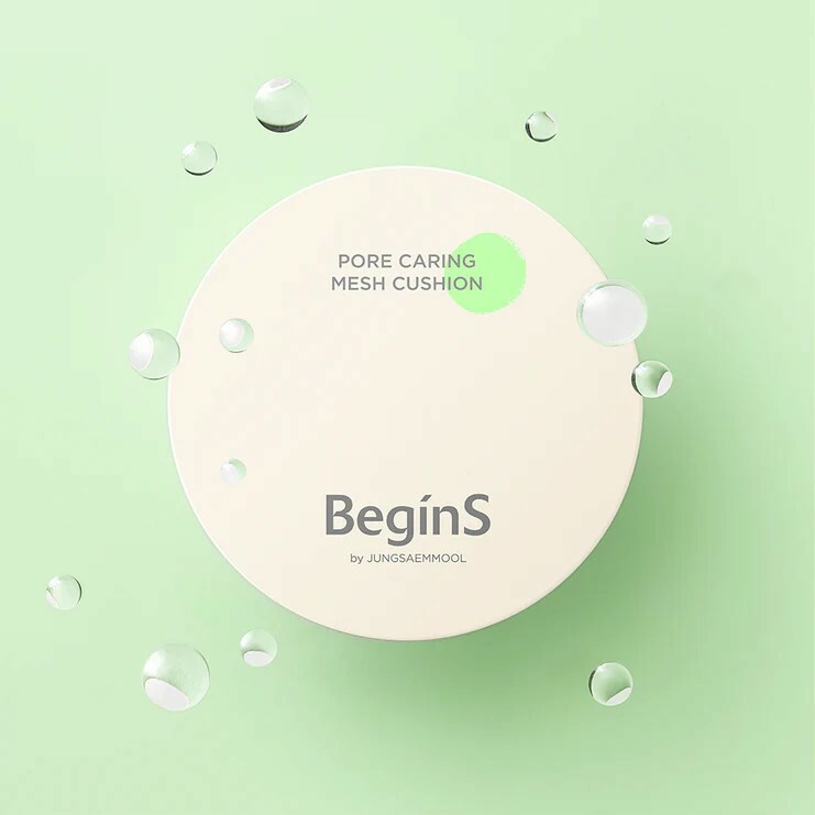 Jung Saem Mool - BeginS by JUNGSAEMMOOL Pore Care Mesh Cushion *4色*