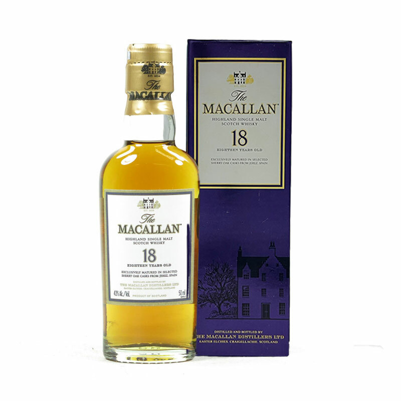 麥卡倫18年 經典雪莉桶小樣酒 50ml
