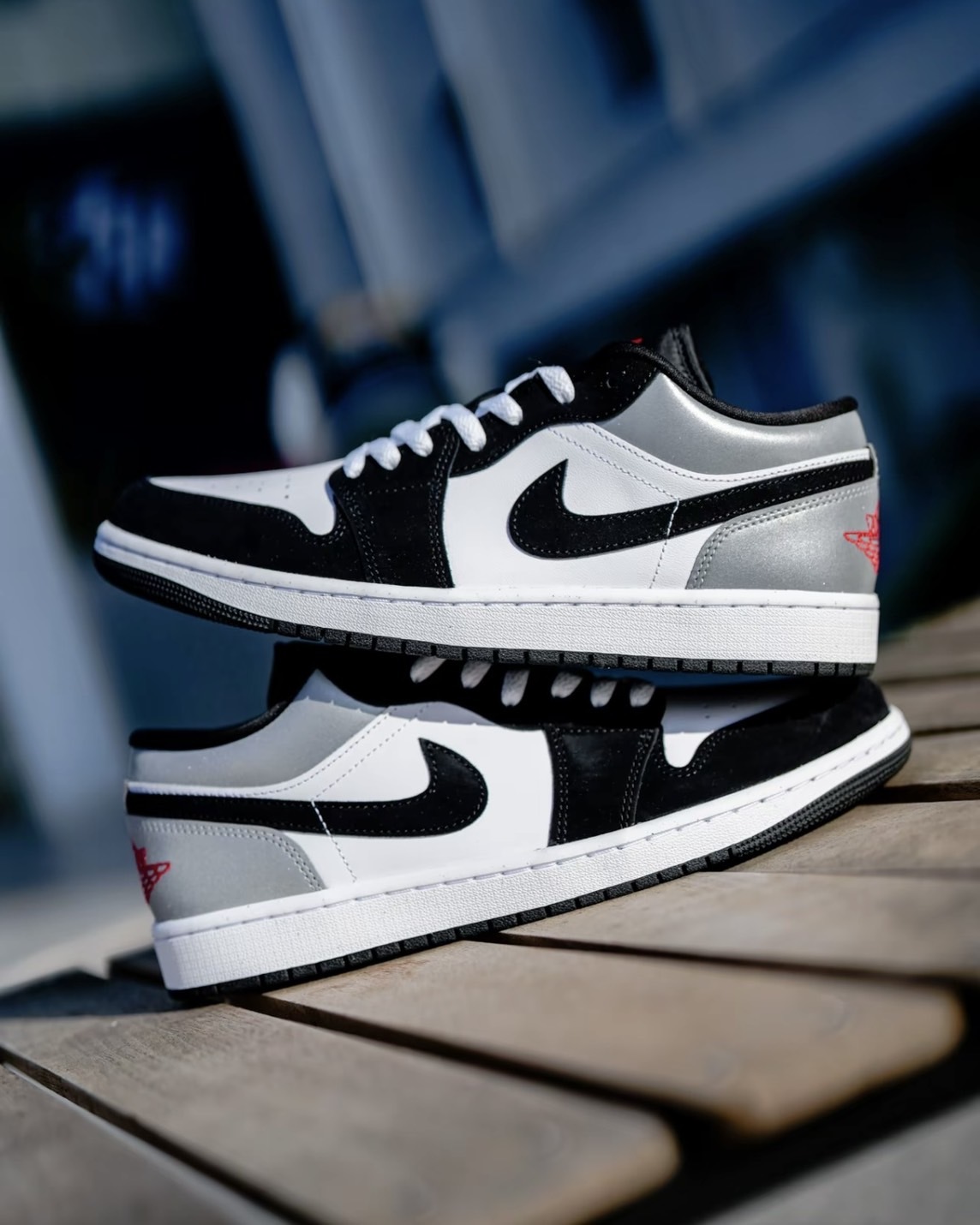 Nike Air Jordan 1 Low AJ1 ”Black Matte Silver" 幻影 小影子 煙灰 黑霧銀 男款
