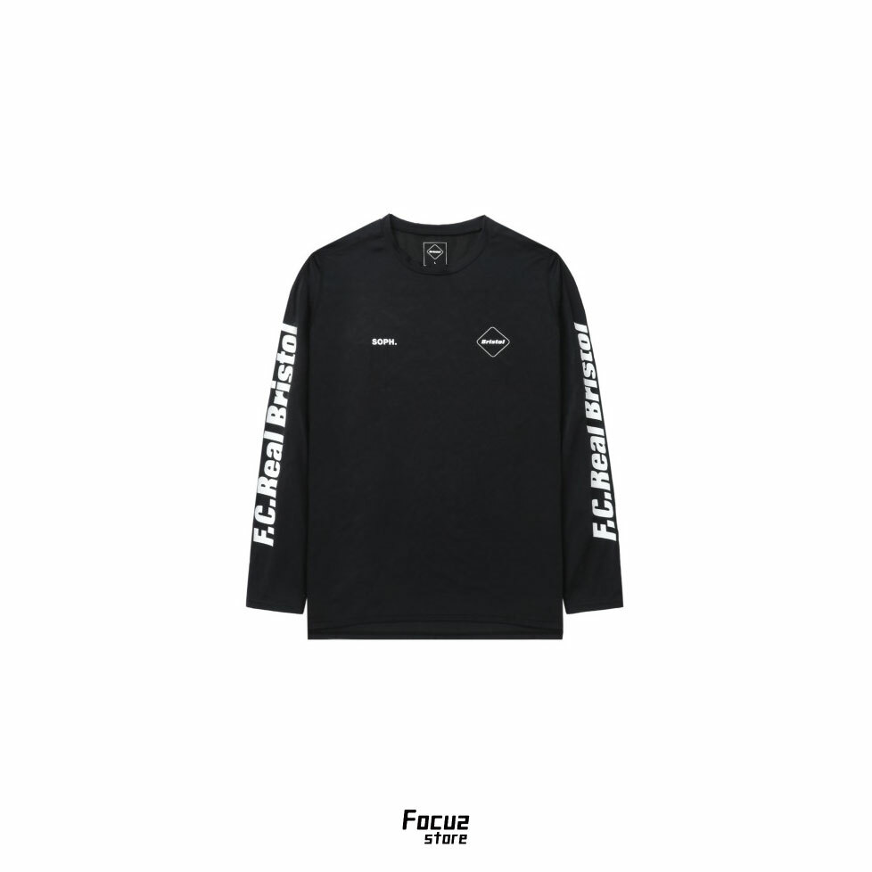 【Focus Store】預購 F.C.REAL BRISTOL Freeze tech under layer top "Black" 黑色 長袖T