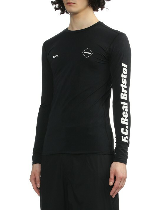 【Focus Store】預購 F.C.REAL BRISTOL Freeze tech under layer top "Black" 黑色 長袖T