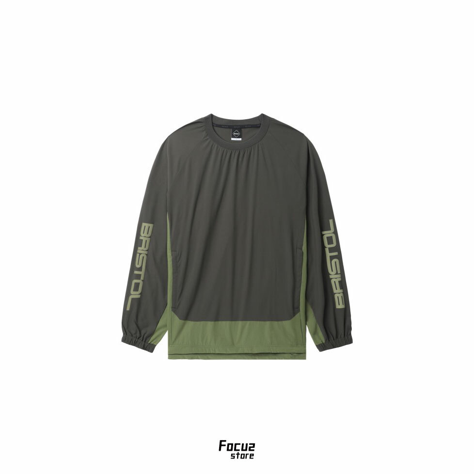 【Focus Store】預購 F.C.REAL BRISTOL Stretch lightweight packable piste "Army Green" 軍綠 長袖T