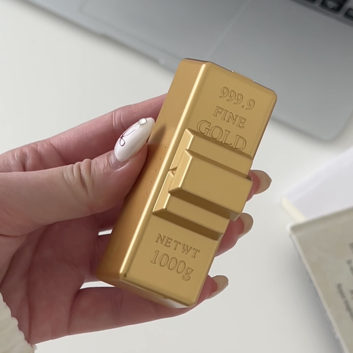 【現貨】InfoThink 黃金系列 金磚 金條 智慧快充 口袋 行動電源