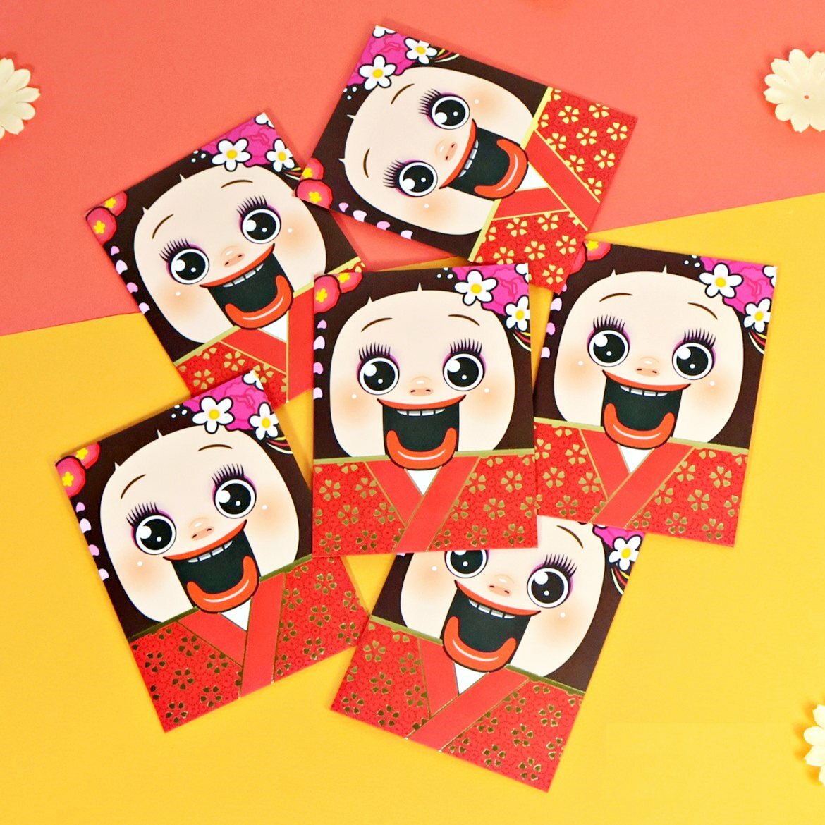 小燦 |燦子| 燙金利是封套裝 6P