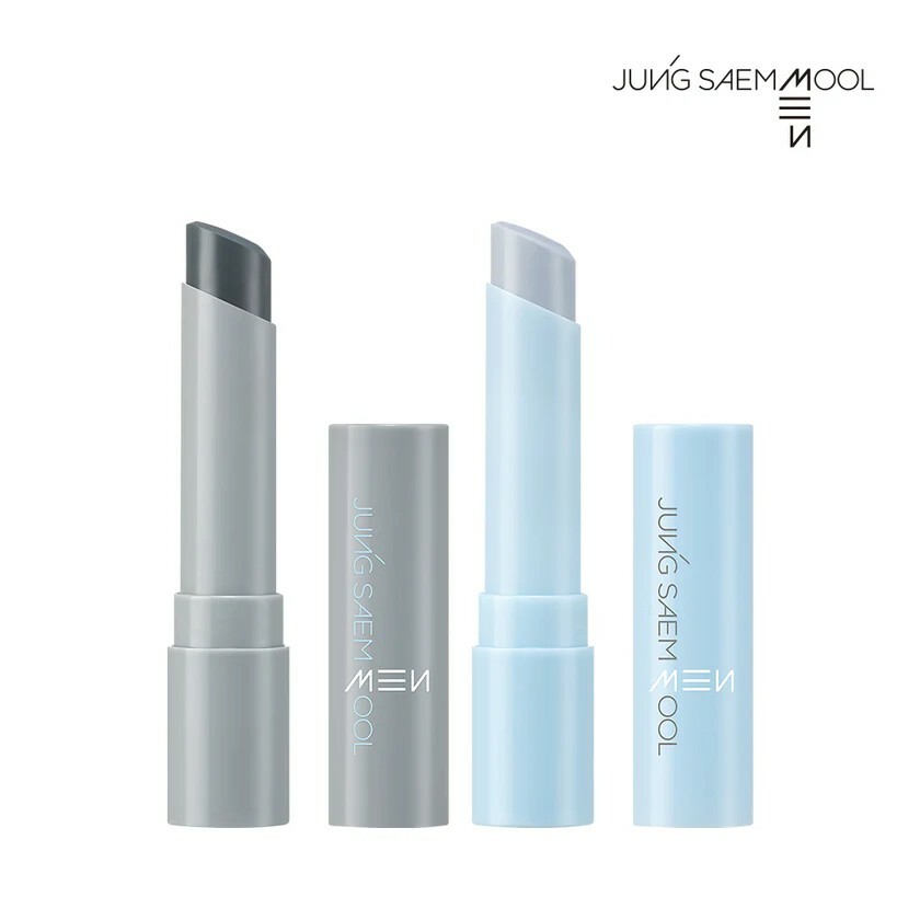 Jung Saem Mool - MEN Lip-Newal Color Balm 3g *Black Balm/Blue Balm*