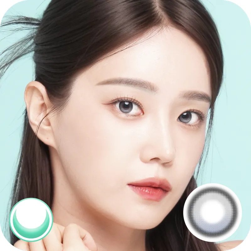 Lenbling Pureble 1 Day Ash Gray｜日拋彩妝隱形眼鏡｜每盒10片