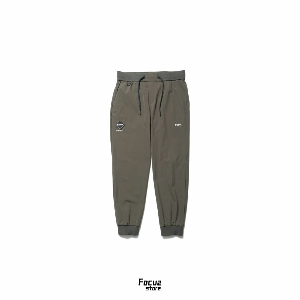 【Focus Store】預購 F.C.REAL BRISTOL 4way stretch ribbed pants "Army Green" 軍綠 縮口長褲