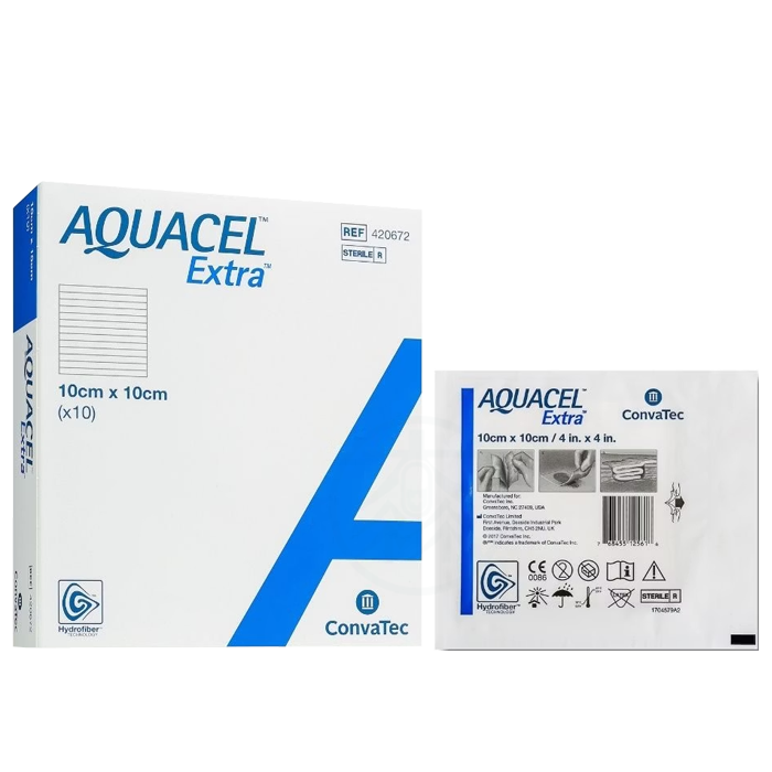 康威 愛康膚 強化吸收親水性敷料 10x10cm 盒裝10入