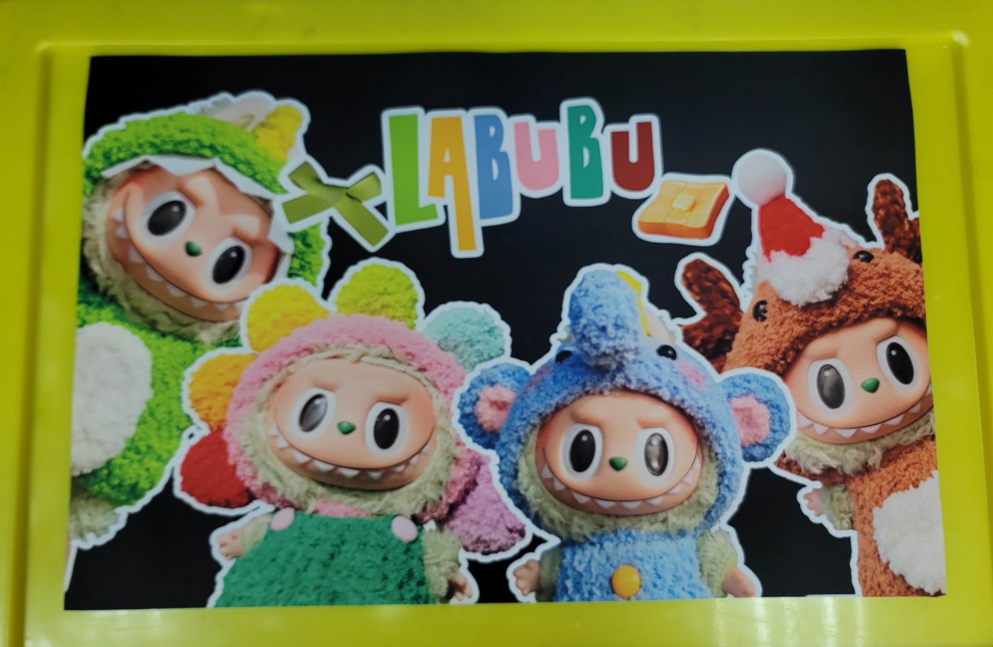 ca17055  Labubu 地毯  (地毯共享$49/1 $95/2)