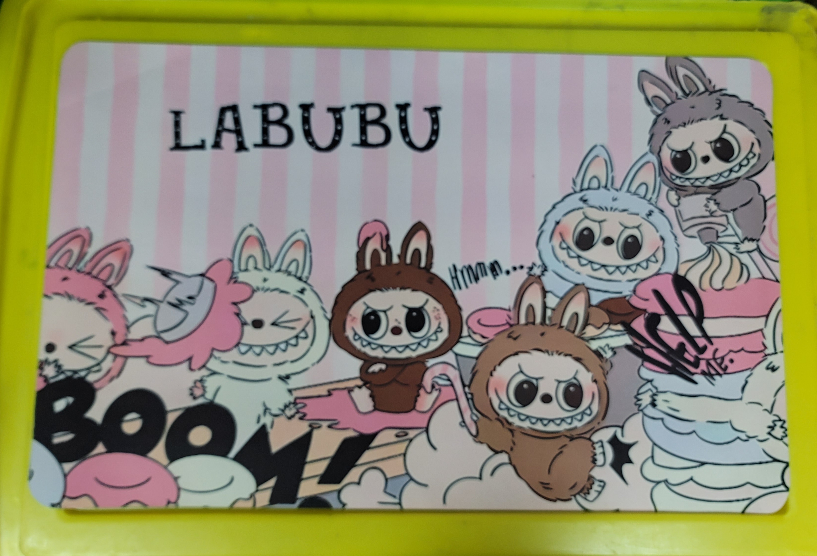 ca17056  Labubu 地毯  (地毯共享$49/1 $95/2)