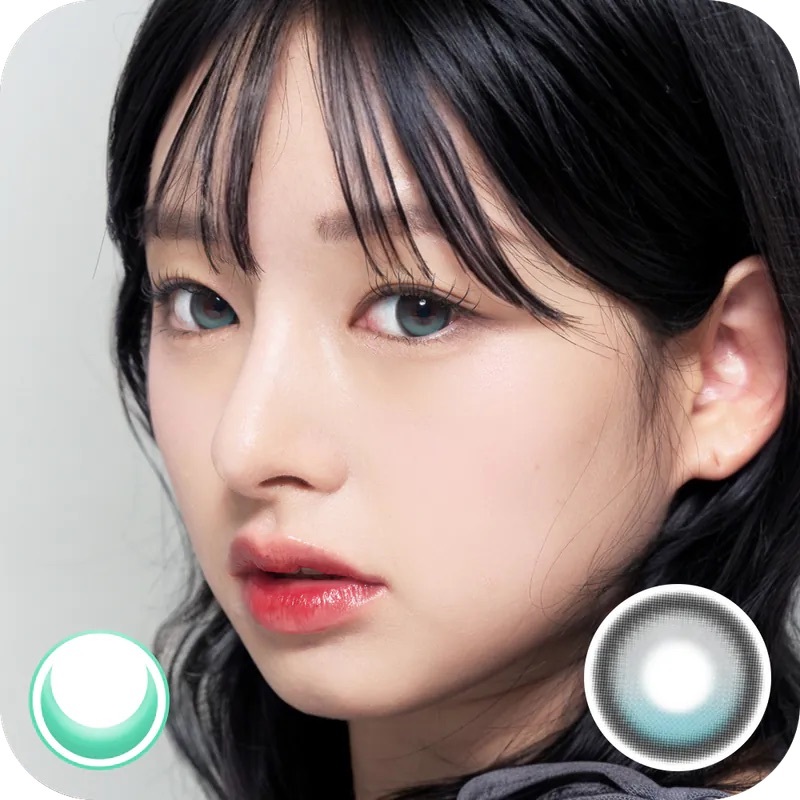 [13.8mm]Lenbling Big Pureble 1 Day Ocean Blue｜日拋彩妝隱形眼鏡｜每盒10片