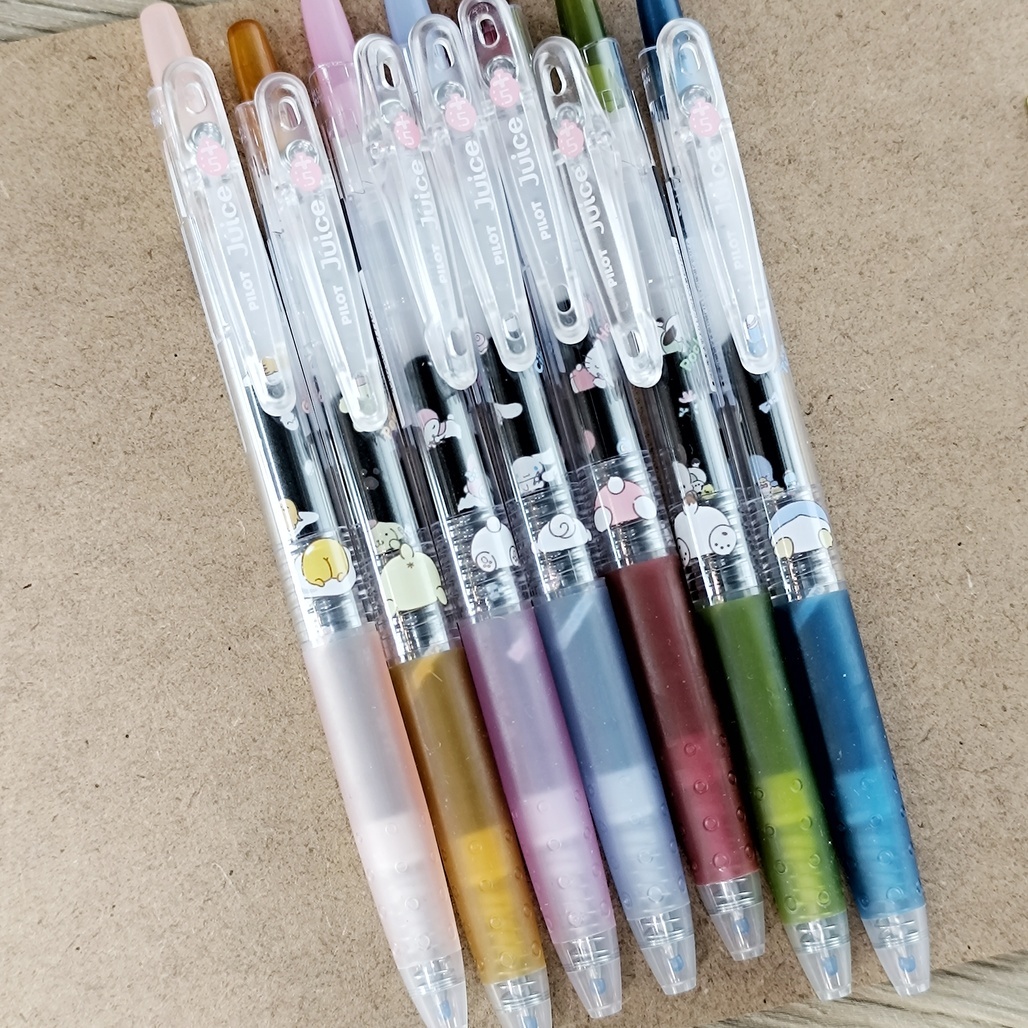 日本PILOT x 三麗鷗 聯名限定背影款果汁筆 Juice 0.5 黑芯 共八款