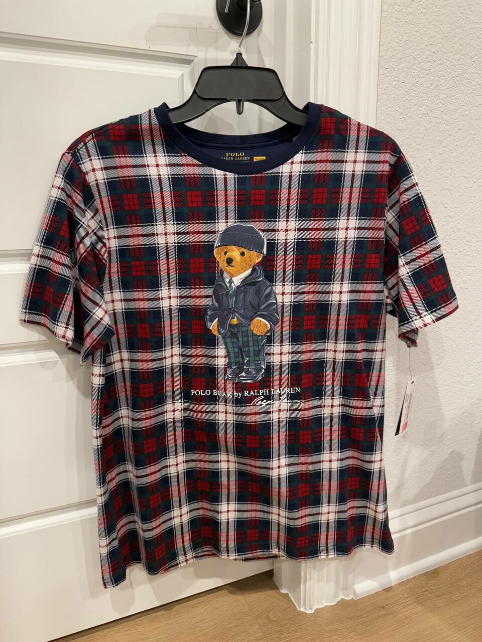 [U] USW POLO RALPH LAUREN BIG KID'S POLO BEAR COTTON EXCLUSIVE  T-SHIRT,MULTI, 332254 (UZZ209)
