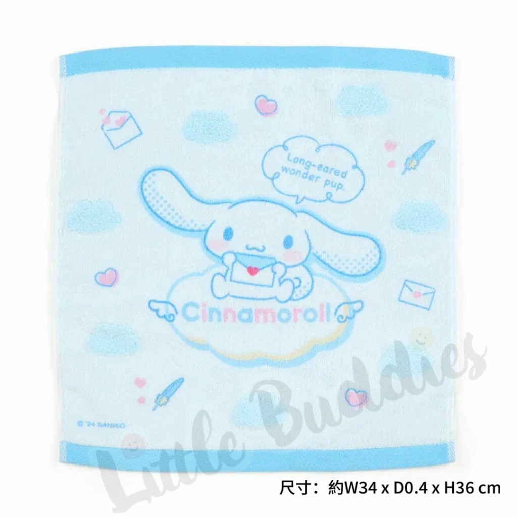 日本 Sanrio Cinnamoroll 玉桂狗 飛天心意系列 - 小方巾