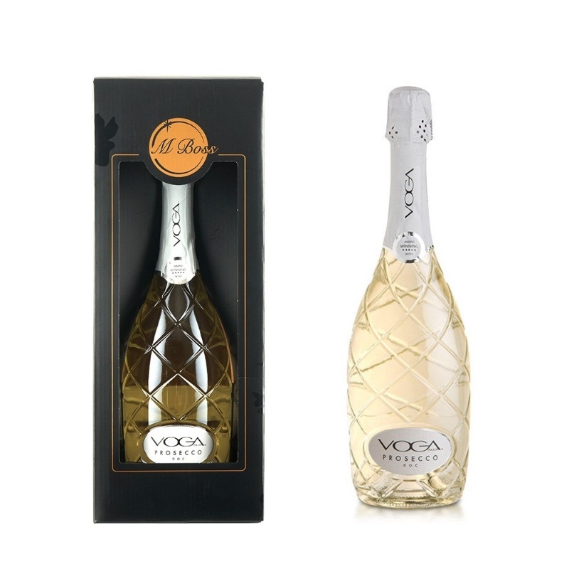 (宅配含運) 義大利 VOGA 銀河星光系列 Prosecco氣泡酒 (黑金禮盒版) 白葡萄 / 粉紅葡萄