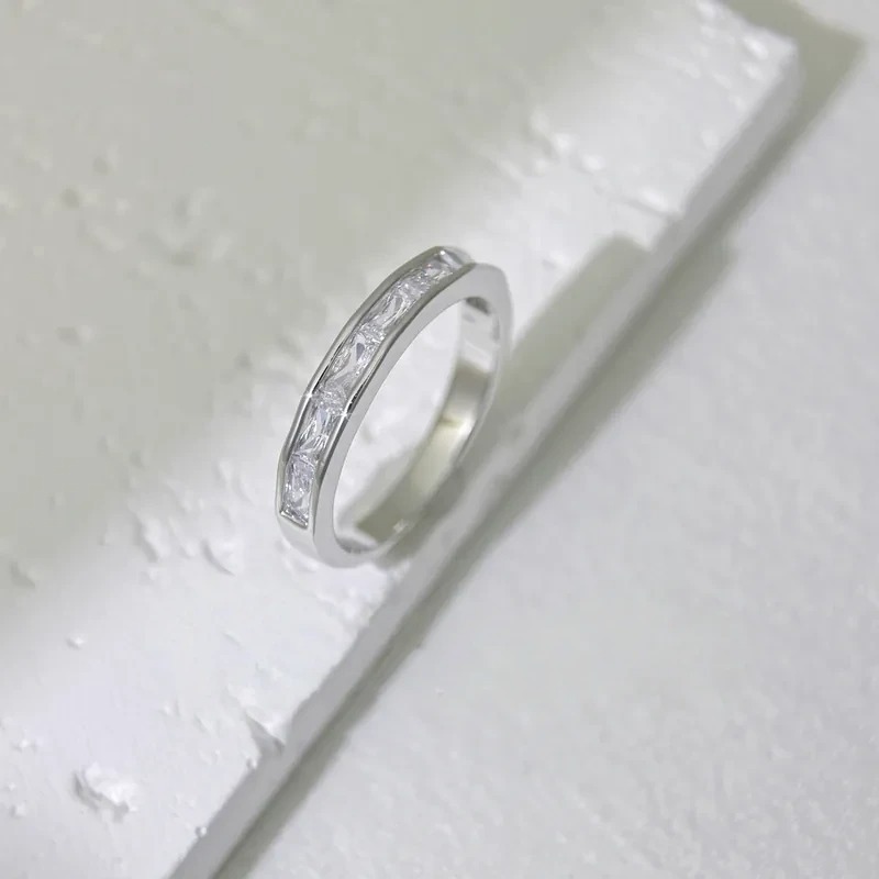 氣質方鑽半邊鑲嵌