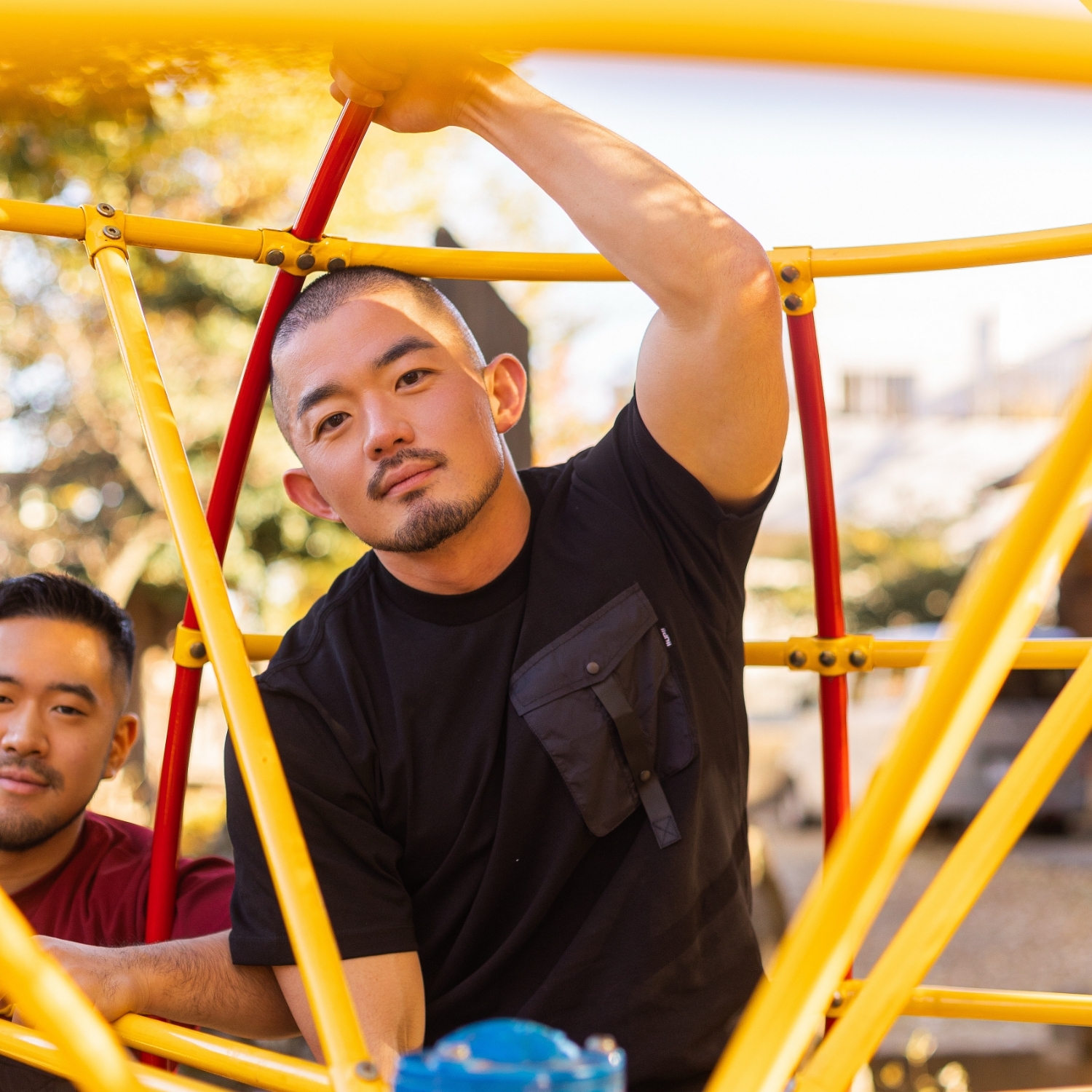 2025 全新系列  - Oversized Pocket Tee 寬版落肩T恤 極致黑